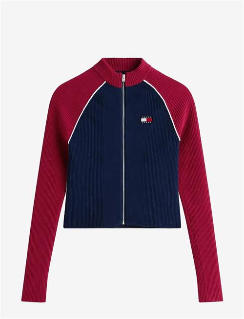 Tommy Jeans | Tjw Colorblock Zip Thru Cardigan | L