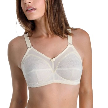 sassa BH Shiny Jacquard Soft Bra Full Cup Champagne D 80 Dame