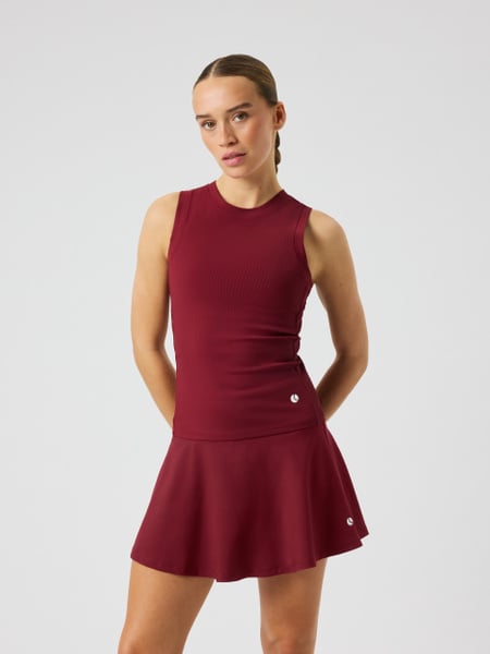 Björn Borg Ace Pocket Ribbed Tank Top Rød, M