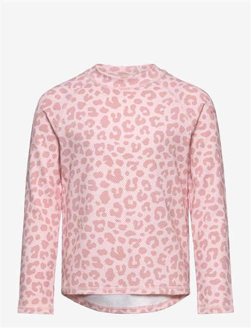 Geggamoja | Uv Sweater Pink Leo | 110-116