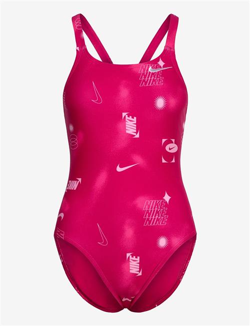 NIKE SWIM | Nike Hydrastrong Multi Print Fastback One Piece | 34