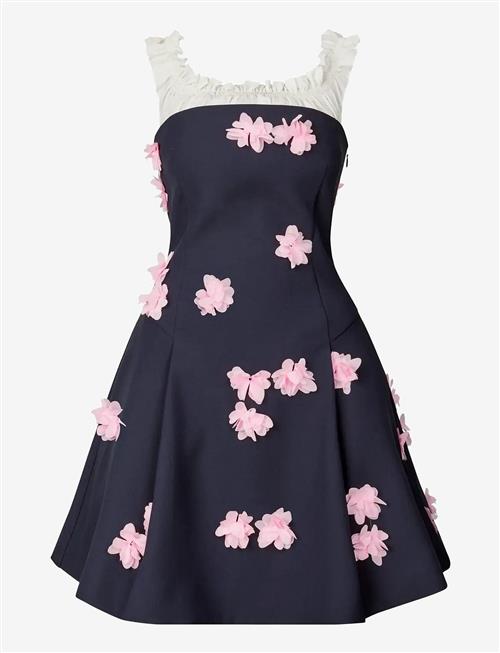 STINE GOYA | Double Sided Crepe, Off Shoulders Short Dress | S