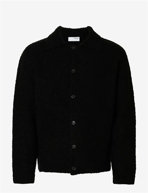 Selected | Slhloyd Ls Knit Boucle Polo Cardigan | L