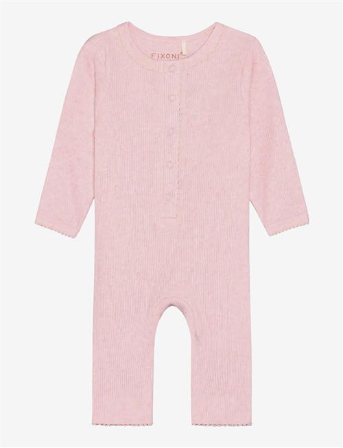 Fixoni | Rompers Ls Melange Rib | 50