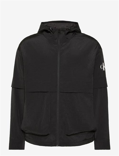 Calvin Klein Jeans | Ls Ripstop Hooded Flange Windbre | S