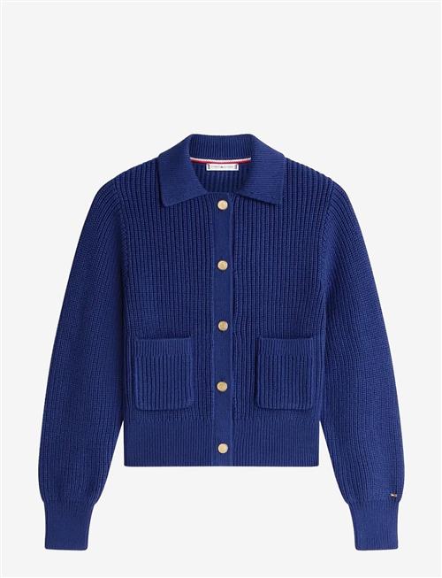 Tommy Hilfiger | Gold Btn Utility Ls Polo Cardi | S