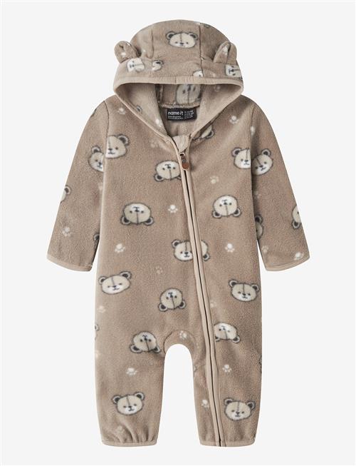 name it | Nbnmeeko Fleece Suit Aop | 62-68