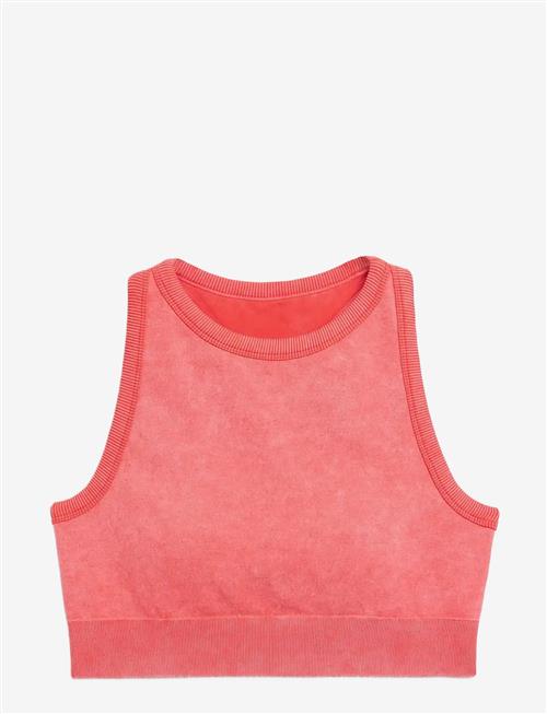 STRONGER | Washed Seamless High Neck Bra | L