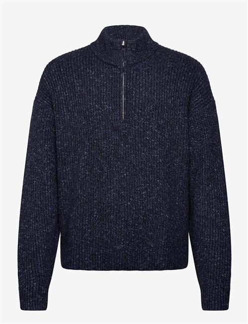 Abercrombie & Fitch | Oct4 Neat Navy Fleck It Qz | XL