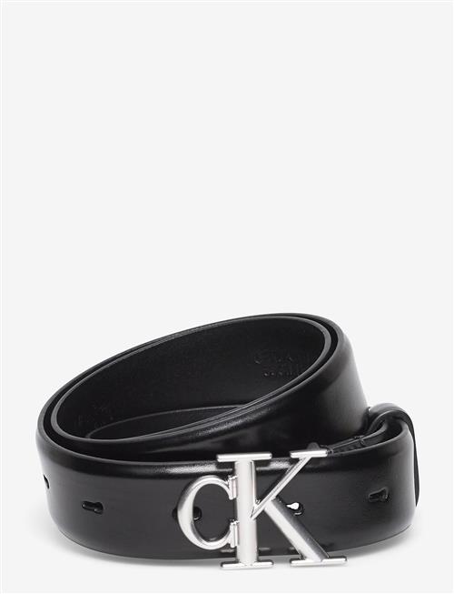 Calvin Klein | Round Ck Buckle 30Mm Belt Smooth | 95