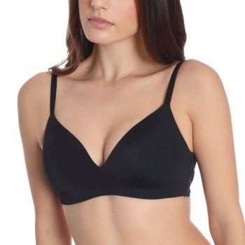 sassa BH Classic Lace Padded Soft Bra Sort polyamid C 85 Dame