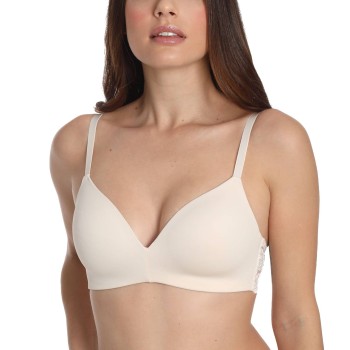 sassa BH Classic Lace Padded Soft Bra Perlhvid polyamid C 85 Dame
