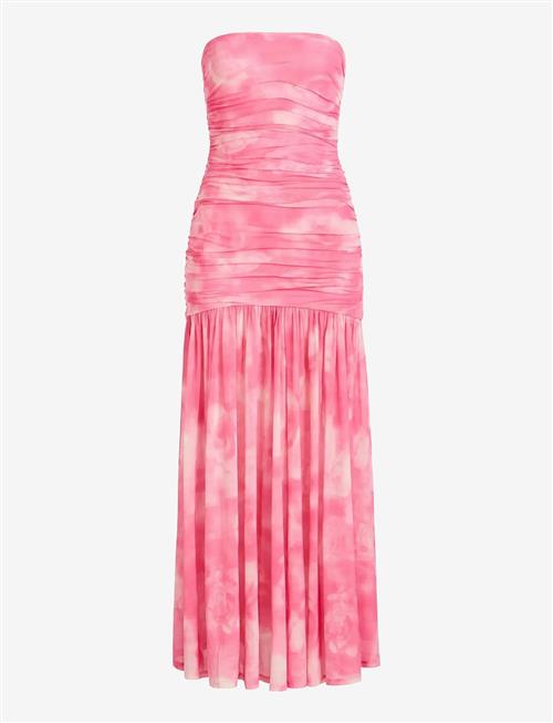 Bardot | Solana Printed Mesh Maxi Dress | 38