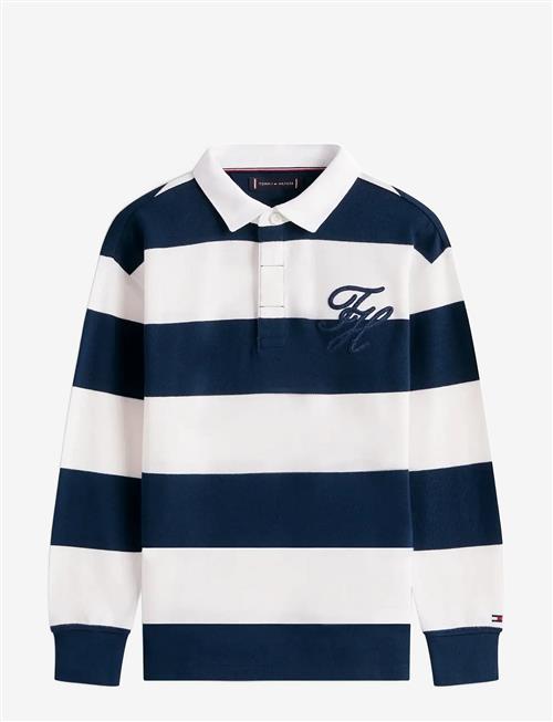 Tommy Hilfiger | Th Script Graphic Rugby Polo Ls | 152