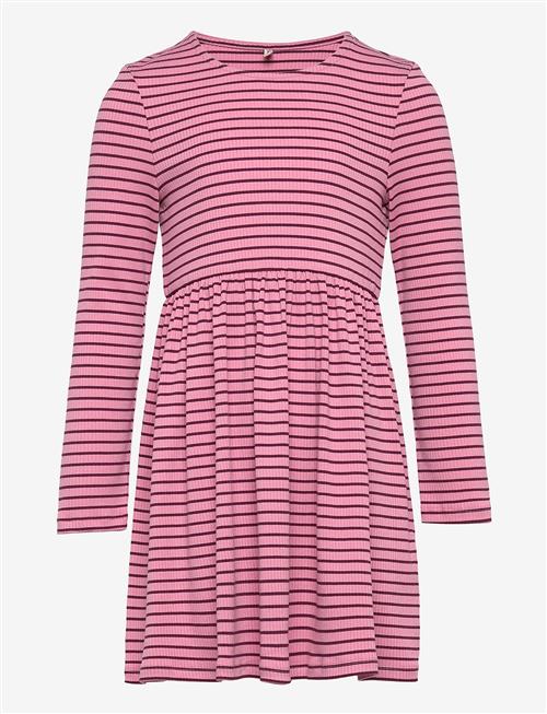 Kids Only | Kmgmaude Life Stripe Ls O-Neck Dress Jrs | 116