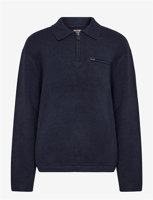 Levi's® | Boulder Collared Half Zip Navy | M