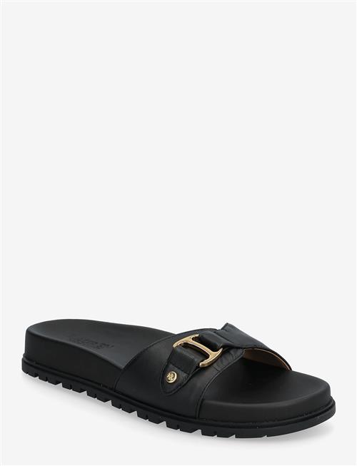 Lauren Ralph Lauren | Tasha Leather Slide Sandal | 38