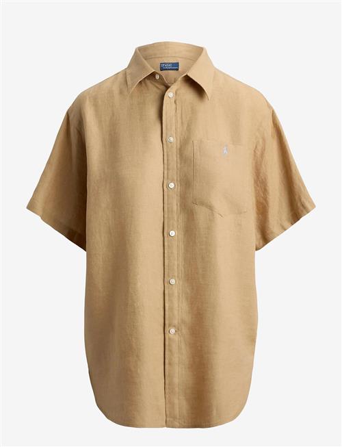 Polo Ralph Lauren | Oversize Fit Linen Short-Sleeve Shirt | L