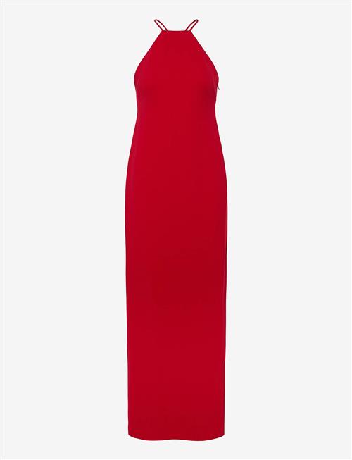 Lauren Ralph Lauren | Double-Faced Crepe Halter Gown | 42