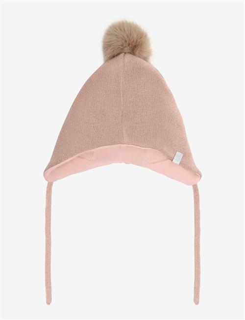 Minymo | Hat W. Detachable Fake Fur | 50