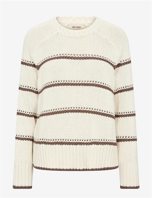 MOS MOSH | Mmrola Bine Stripe Crewneck Knit | M