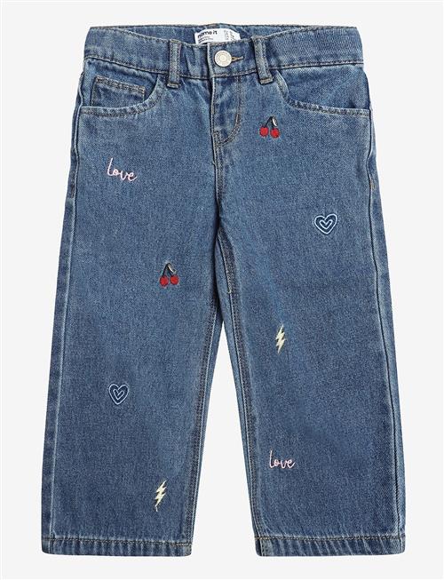 name it | Nmfrose Wide Emb Jeans 4999-Za | 86