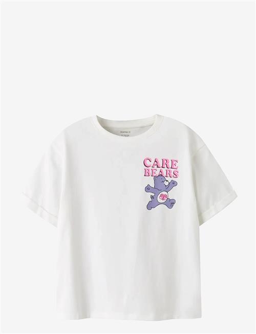 name it | Nkfmumma Carebears Nreg Ss Top Box Sky | 158-164