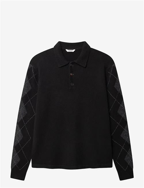 Gabba | Gabpietro Polo Argyle Ls Knit | XXL