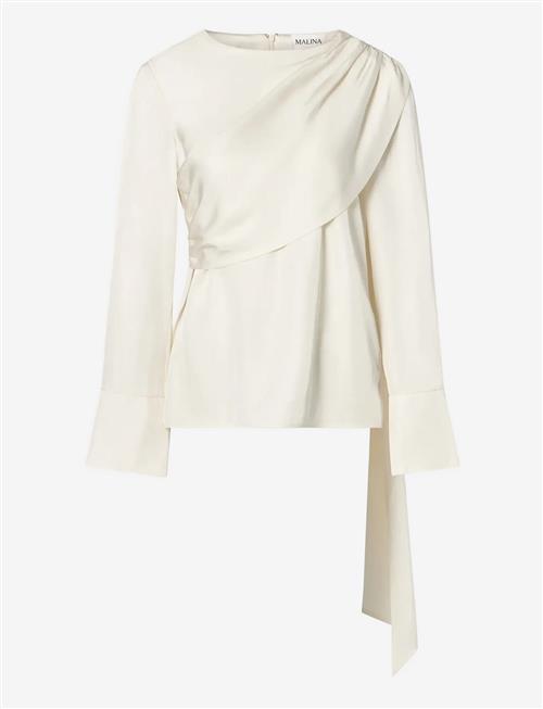 Malina | Melandy Draped Cape Blouse | 40