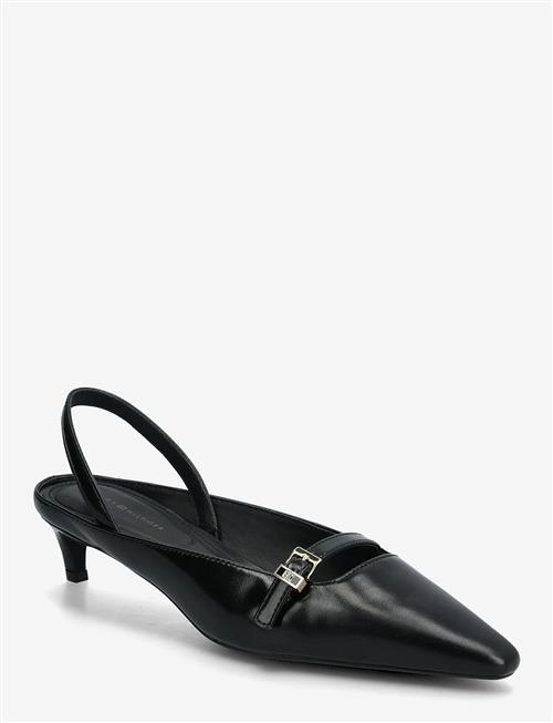 Tommy Hilfiger | Th Buckle Kitten Slingback Pump | 38