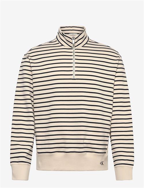 Calvin Klein Jeans | Ls Ez Strip Premtery Qtr Zip | XL