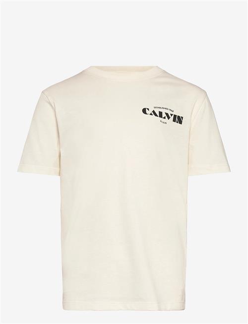 Calvin Klein | Calvin Small Chest Print Tee Ss | 140