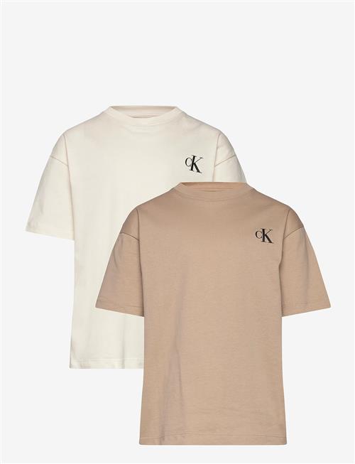 Calvin Klein | 2-Pack Monogram T-Shirt Ss | 140
