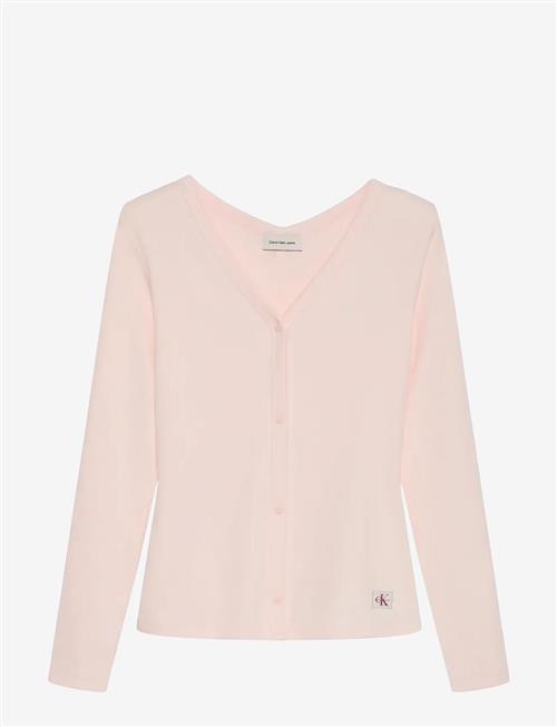 Calvin Klein Jeans | Ls Woven Label Baby Rib Button F | S