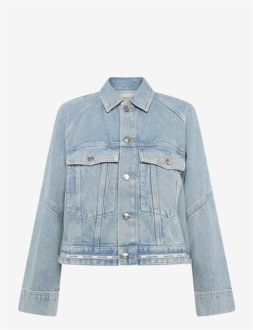 Calvin Klein Jeans | Branded Boxy Denim Jacket Fresh | XXS