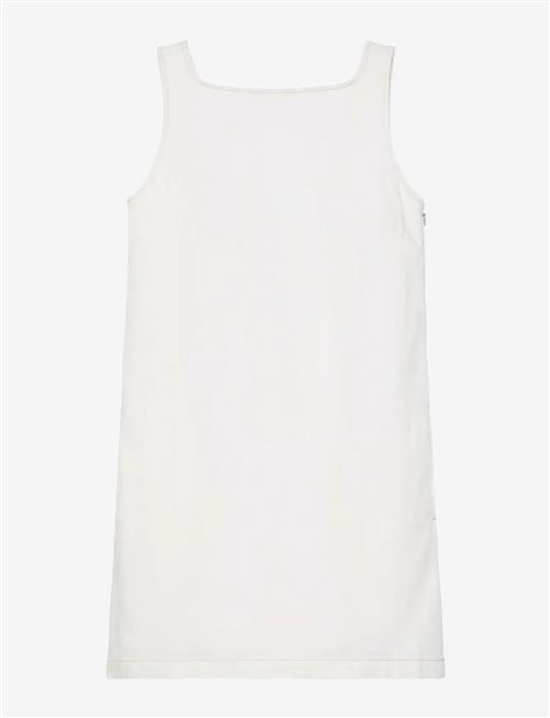 Calvin Klein Jeans | V- Neck Denim Shift Dress Chalk | S