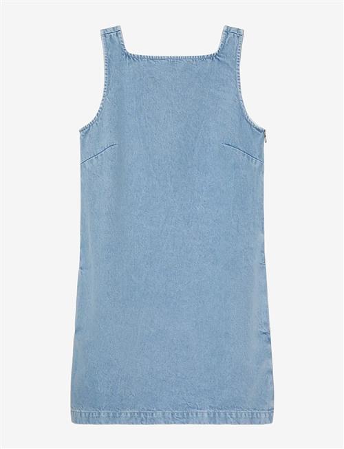 Calvin Klein Jeans | V- Neck Denim Shift Dress Ck Aqu | S