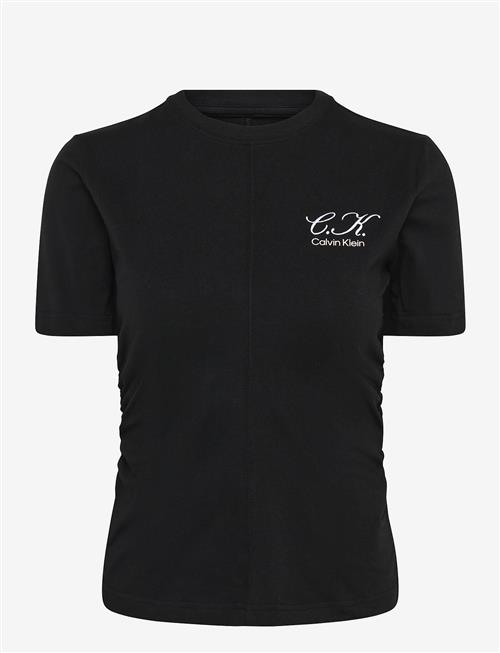 Calvin Klein Jeans | Ss Slim Logo Initial Tee | XXS