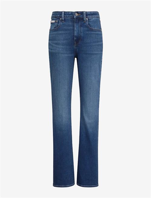 Se Calvin Klein Jeans | High Rise Flare Midtown Blue | RG/28 hos Booztlet