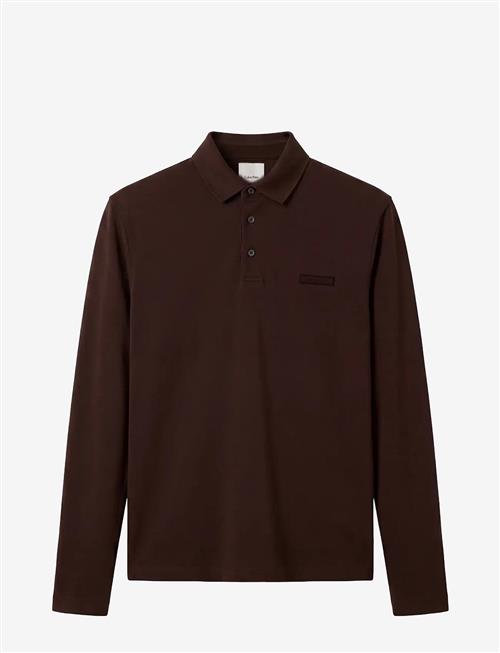 Calvin Klein | Ls Slim Supima Logo Patch Polo | M