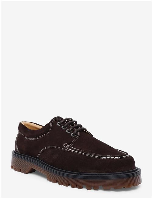 Garment Project | Pete Moc Toe - Brown Suede | 42