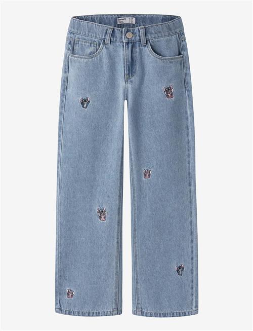 name it | Nkf Stitch Wide Jeans 4999-Za Lnoos Wdi | 140