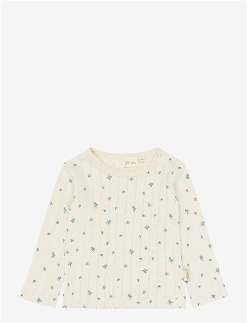 Petit Piao | Ppgracie L_S Pointelle Tee | 80