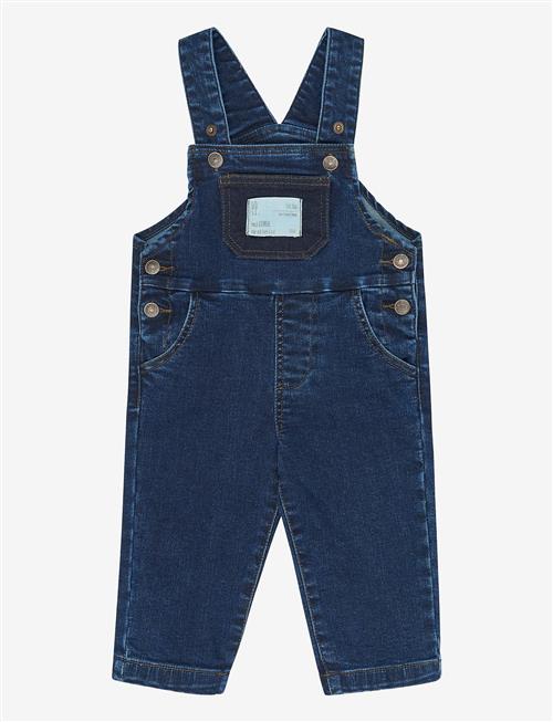 Petit Piao | Ppgelm Denim Overalls | 80