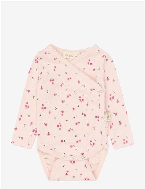 Petit Piao | Ppdio L_S Body Fold Pointelle Nb | 56