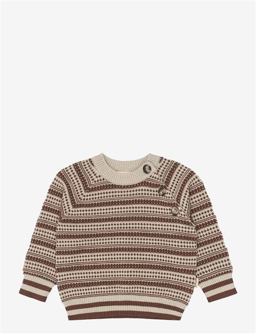Petit Piao | Ppgirch Nordic Knit Pullover | 98
