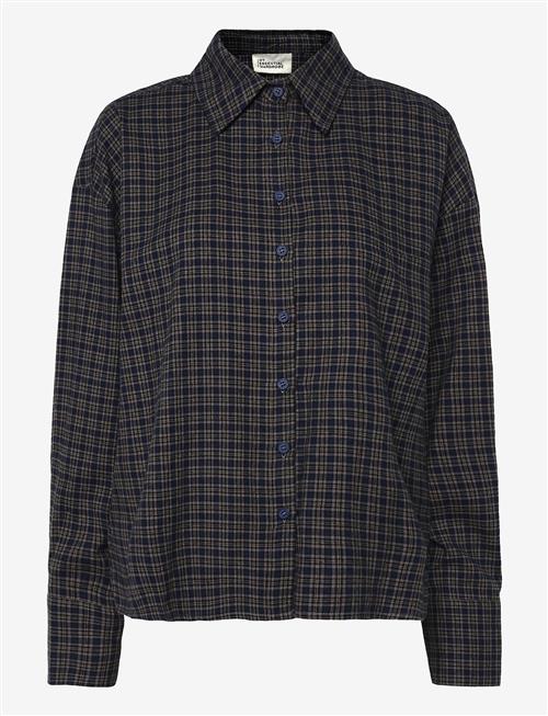 My Essential Wardrobe | Mwlennie Boxy Check Shirt | 42