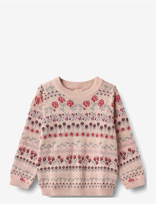 Wheat | Jacquard Pullover Mikmak | 116