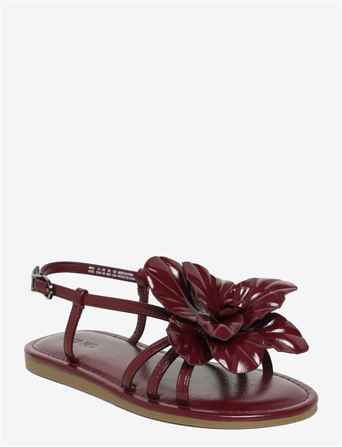 Mango | Embossed Flower Sandals | 31