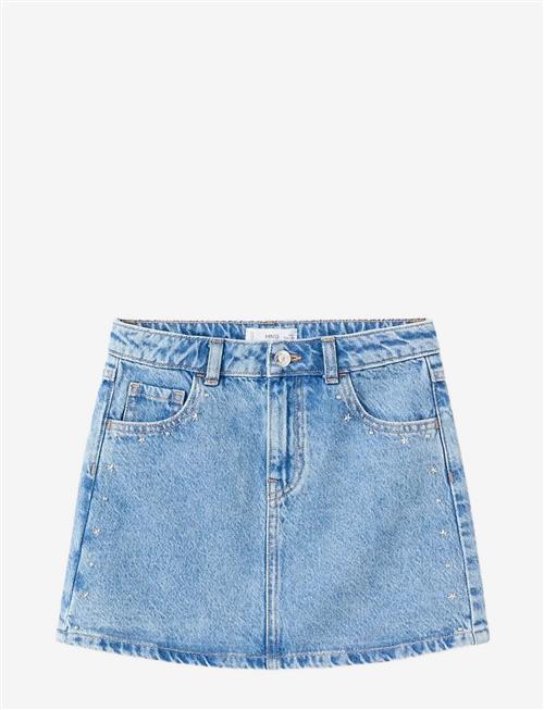 Mango | Studded Denim Skirt | 146